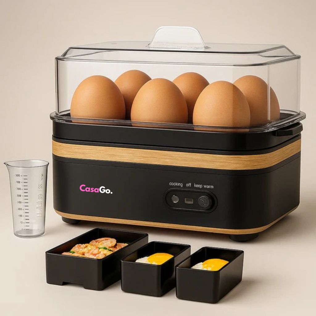 Perfect Eggs in Just 5 Minutes – CasaGo™ Rapid Egg Cooker