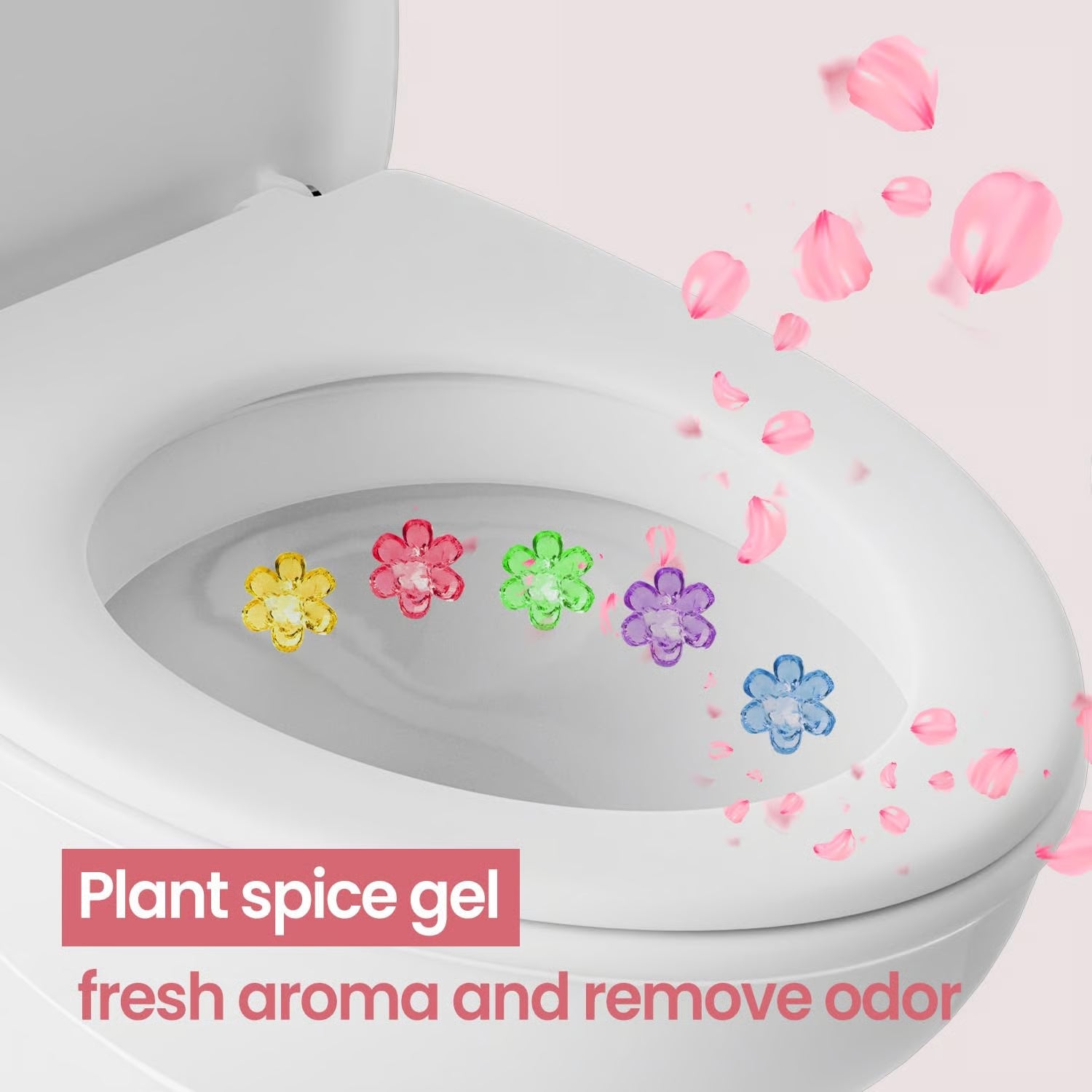 Flowers Toilet Cleaner Stamp